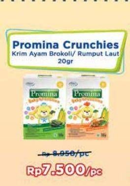 Promo Harga Promina 8+ Baby Crunchies Krim Ayam Brokoli, Seaweed 20 gr - Yogya