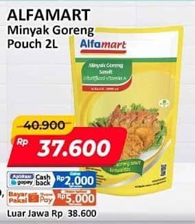 Promo Harga Alfamart Minyak Goreng 2000 ml - Alfamart