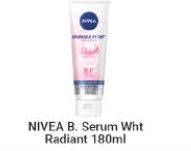 Promo Harga NIVEA Body Serum Extra White Radiant Smooth 180 ml - Alfamart