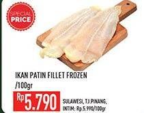 Promo Harga Patin Fillet Frozen per 100 gr - Hypermart