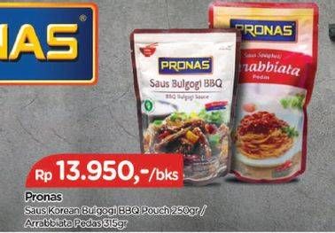 Promo Harga Pronas Saus Bulgogi/Saus Spaghetti Arrabbiata  - TIP TOP