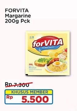 Promo Harga Forvita Margarine 200 gr - Indomaret