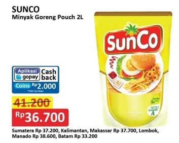 Promo Harga Sunco Minyak Goreng 2000 ml - Alfamart