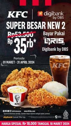 Promo Harga Super Besar New 2  - KFC