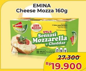 Promo Harga Emina Cheddar Cheese Mozza 165 gr - Alfamart