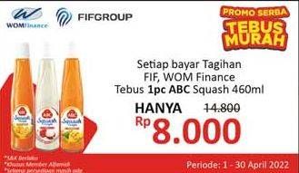 Promo Harga ABC Syrup Squash Delight 460 ml - Alfamidi