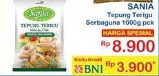 Promo Harga Sania Tepung Terigu Serbaguna 1000 gr - Indomaret