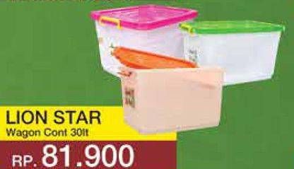 Promo Harga LION STAR Wagon Container 30000 ml - Yogya