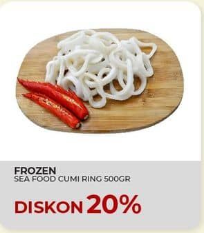 Promo Harga Cumi Cumi Ring Frozen 500 gr - Yogya