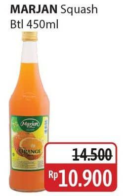 Promo Harga Marjan Syrup Squash 450 ml - Alfamidi