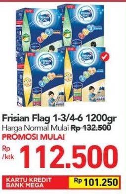 Promo Harga FRISIAN FLAG 456 Karya Vanila 1200 gr - Carrefour