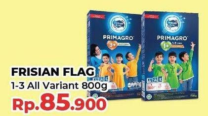 Promo Harga FRISIAN FLAG Primagro 1+ All Variants 800 gr - Yogya