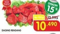 Promo Harga Daging Rendang Sapi per 100 gr - Superindo