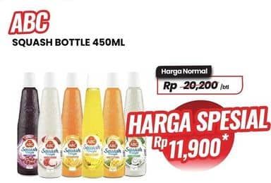 Promo Harga ABC Syrup Squash Delight 460 ml - Carrefour