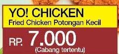 Promo Harga YO! Fried Chicken Kecil  - Yogya