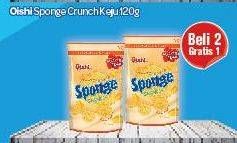 Promo Harga OISHI Sponge Crunch Keju 120 gr - Carrefour