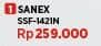 Sanex SSF-1421 Kipas Angin 2 in 1  Harga Promo Rp259.000