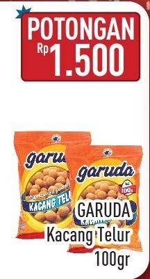 Promo Harga GARUDA Kacang Telur 100 gr - Hypermart