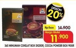 Promo Harga 365 Minuman Cokelat/Cocoa Powder  - Superindo