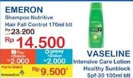 Promo Harga Emeron Shampoo Hair Fall Control 170 ml - Indomaret