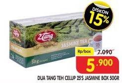 Promo Harga 2tang Teh Celup Jasmine Tea 50 pcs - Superindo