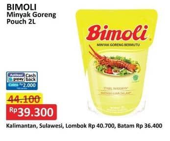 Promo Harga Bimoli Minyak Goreng 2000 ml - Alfamart