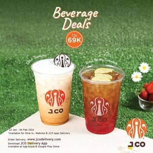 Promo Harga Beverage Deals  - JCO