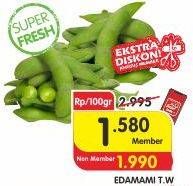 Promo Harga Edamame TW per 100 gr - Superindo