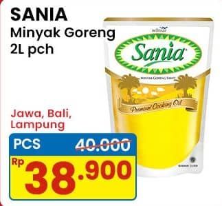 Promo Harga Sania Minyak Goreng 2000 ml - Indomaret