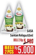 Promo Harga SASA Santan Cair 65 ml - Hypermart