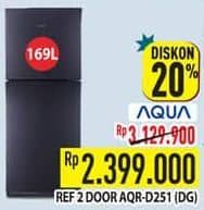 Promo Harga Aqua AQR-D251  - Hypermart