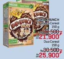 Promo Harga Nestle Koko Krunch Duo 150 gr - LotteMart