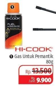 Promo Harga HICOOK Gas Untuk Pematik (Fuel) 80 gr - Lotte Grosir
