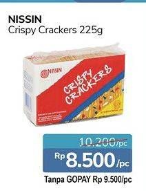 Promo Harga NISSIN Crispy Crackers 225 gr - Alfamidi