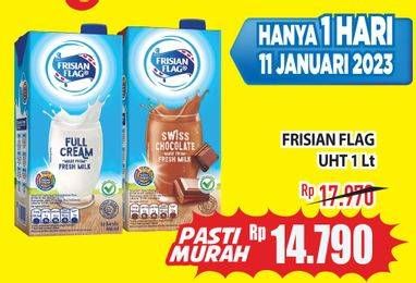 Promo Harga Frisian Flag Susu UHT Purefarm 946 ml - Hypermart