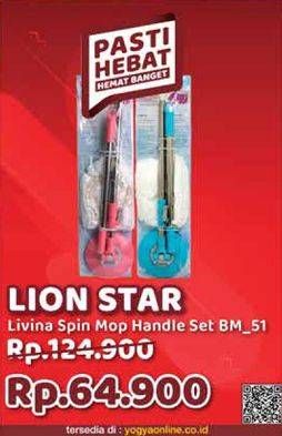 Promo Harga LION STAR Livina Spin Mop BM51  - Yogya