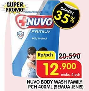 Promo Harga Nuvo Body Wash All Variants 450 ml - Superindo