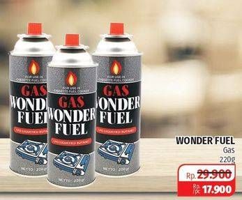 Promo Harga LOKAL Gas Wonderfuel LPE 220 gr - Lotte Grosir