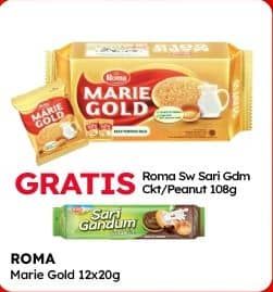 Promo Harga Roma Marie Gold 240 gr - Alfamart