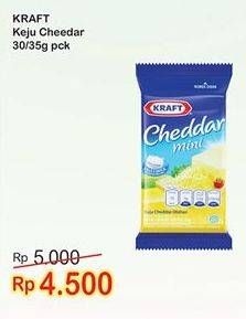 Promo Harga KRAFT Cheese Cheddar 30 gr - Indomaret