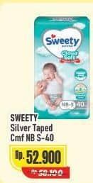 Promo Harga Sweety Silver Comfort Perekat NB-S40 40 pcs - Alfamart