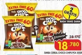 Promo Harga Simba Cereal Choco Chips 55 gr - Superindo