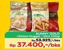 SUNNY GOLD Chicken Nugget/ Stick 500 g