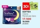 Promo Harga Softex Celana Menstruasi 2 pcs - Watsons