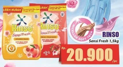 Rinso Sensi Fresh Anti Bau Apek Dan Keringat