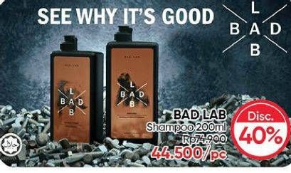 Promo Harga BAD LAB Shampoo All Variants 200 ml - Guardian