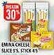Promo Harga emina cheese slice 5