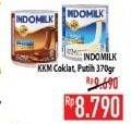 Promo Harga INDOMILK Susu Kental Manis Plain, Cokelat 370 gr - Hypermart