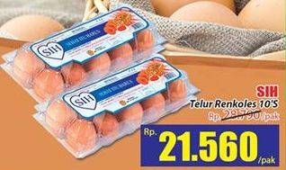 Promo Harga SIH Telur Rendah Kolesterol 10 pcs - Hari Hari