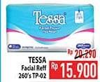 Promo Harga Tessa Facial Tissue TP-02 260 pcs - Hypermart